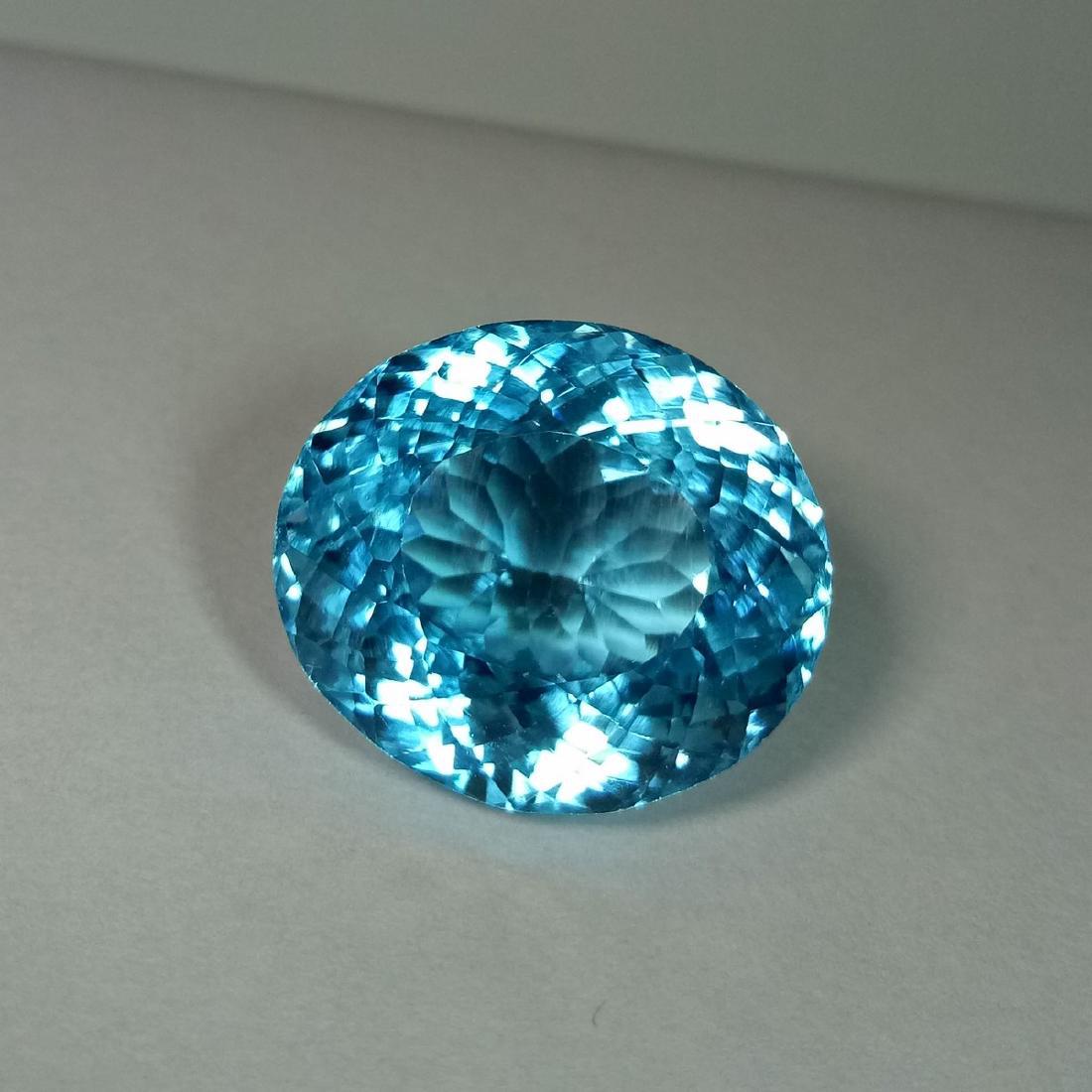 39.39 Carat Loose Swiss Blue Topaz (1 of 4)