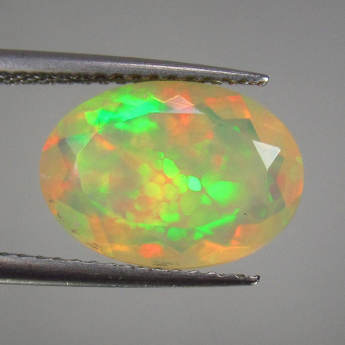 2.28 Carat Natural Loose Ethiopian Faceted Welo Opal (1 of 2)