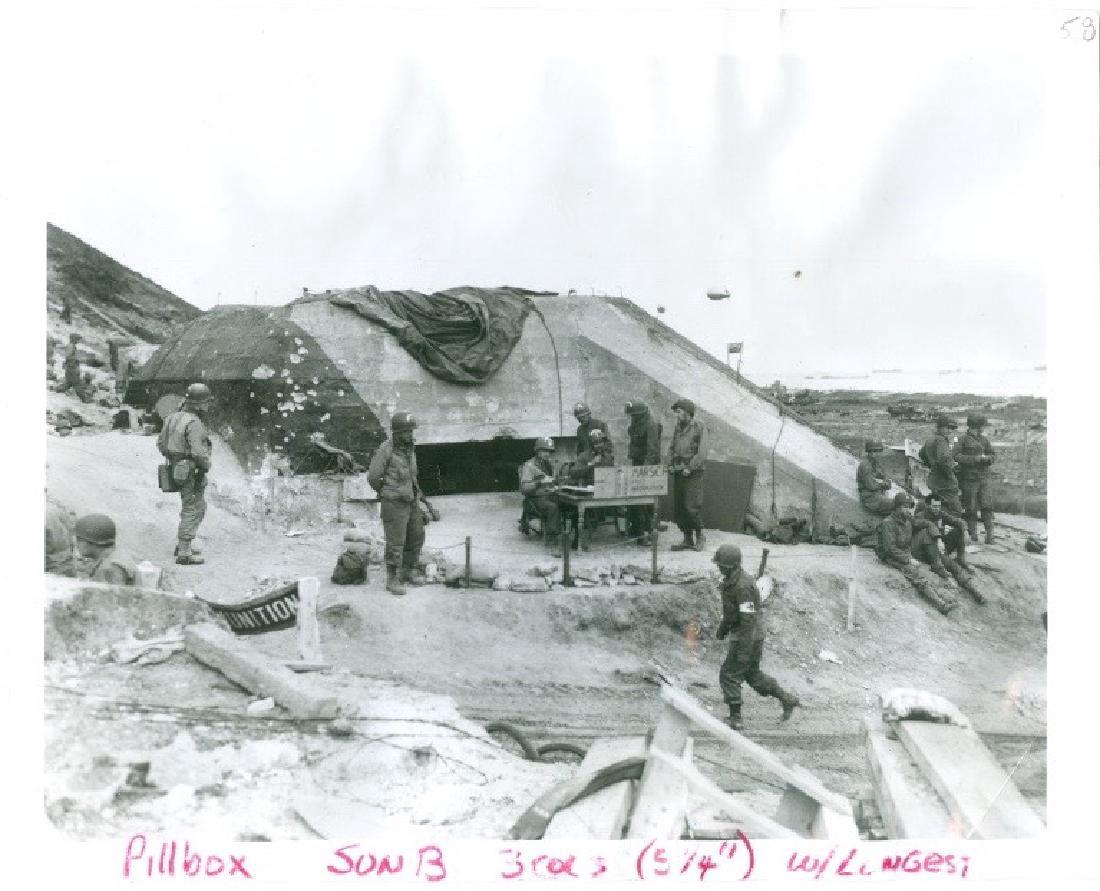 Omaha Beach June 6, 1944 Photograph (1 of 2)