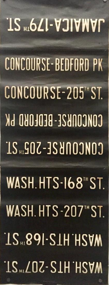 NYC Subway Destination Sign (1 of 1)