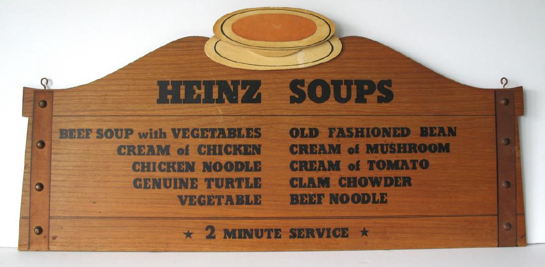 Vintage Lunchenette Soup Sign (1 of 4)
