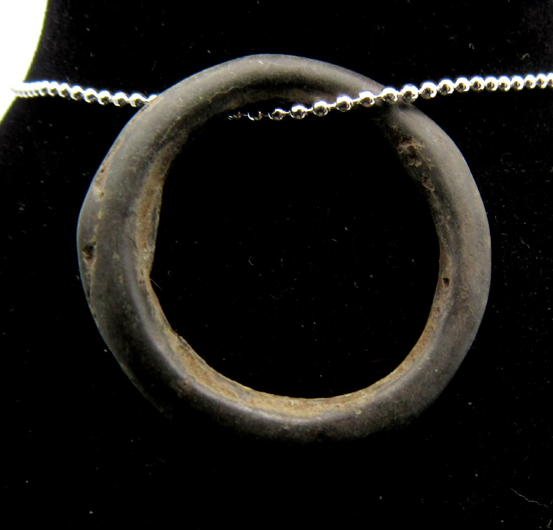 Ancient Bronze Age Sun Amulet (1 of 2)