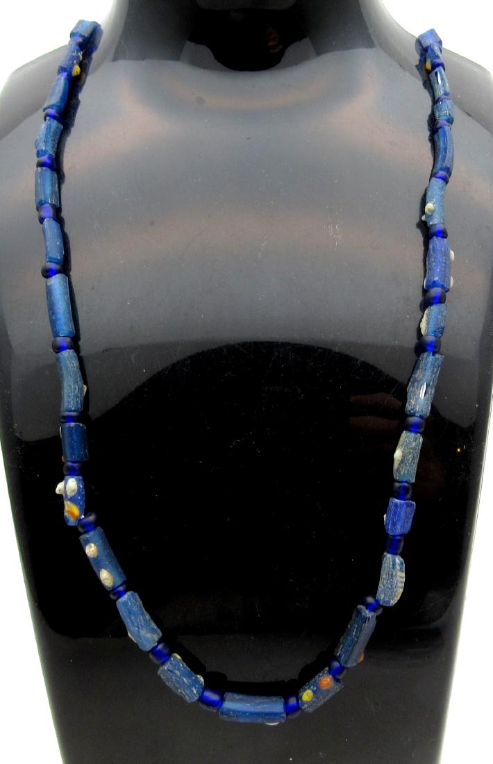 Medieval Viking Period Glass Necklace with 32 Beads (1 of 3)