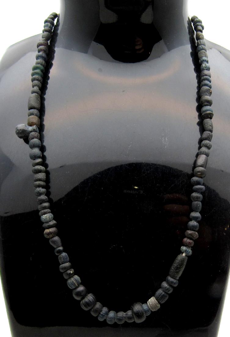 Ancient Roman Stone Necklace with 97 Beads (1 of 3)