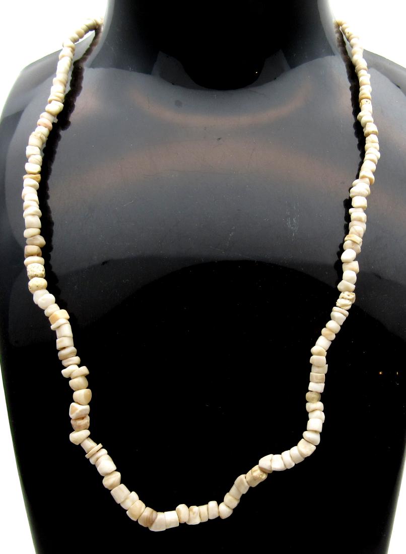 Ancient Roman Stone Necklace with 100+ Beads (1 of 3)