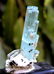 Terminated Aquamarine Crystal Cluster with Mica , - 6