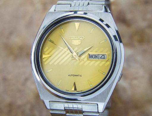 Seiko 5 Vintage 7009 876a Automatic Men S Ss Watch Feb 14 2018 Jasper52 In Ny
