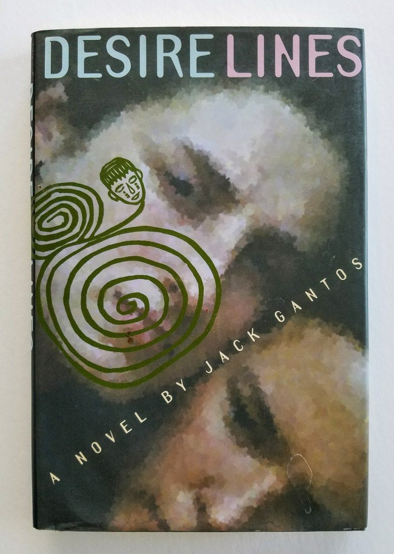 SIGNED, plus drawing! Desire Lines. Jack Gantos. (1 of 2)