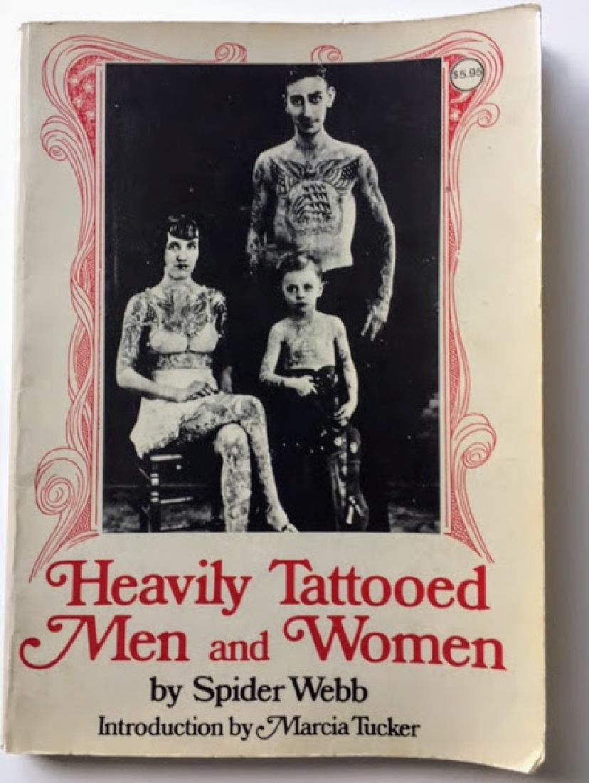 Heavily Tattooed Men and Women. SIGNED! Spider Webb. (1 of 3)