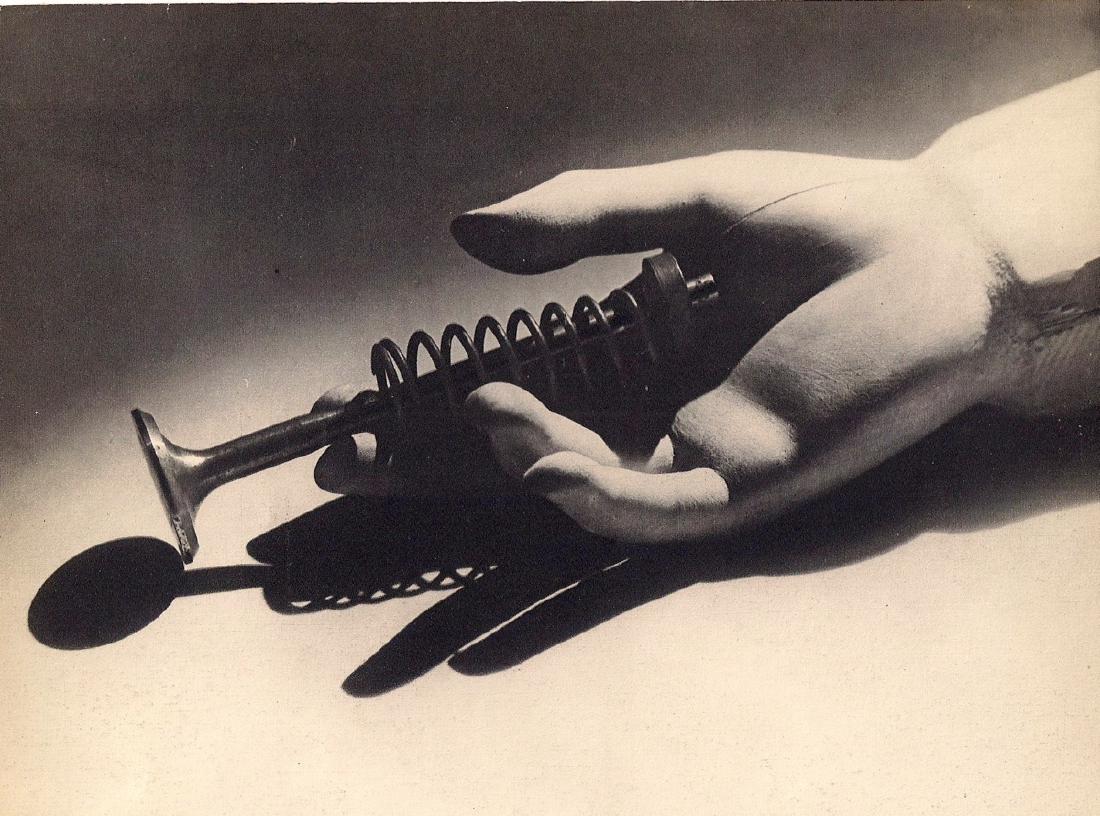MAN RAY - Composition: Artist: MAN RAY Print Title: Composition Medium: Sheet-fed Gravure Printing Date: 1931 Printed in France Image size approx. 9 x 6.5 inches Man Ray, original name Emmanuel Radnitzky, was born on August