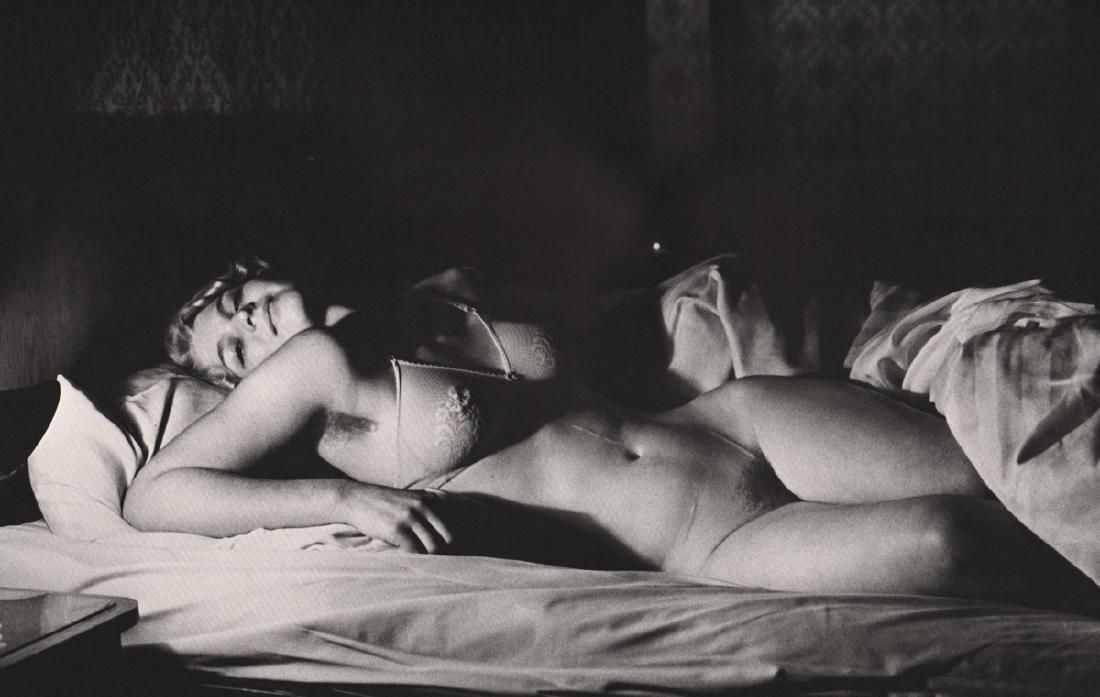 HELMUT NEWTON - Berlin Nude, 1977: Artist: HELMUT NEWTON Print Title: Berlin Nude, 1977 Medium: Photo-Lithograph Printing Date: 1979 Printed in the USA Image size: 14 x 9 inches Helmut Newton(1920-2004) was a German-Australian photogra