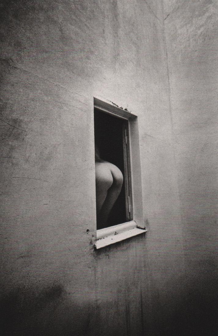 JEANLOUP SIEFF - On a Rainy Day, Paris, 1975: Artist: JEANLOUP SIEFF Print Title: On a Rainy Day, Paris, 1975 Medium: Sheet-Fed Gravure Printing Date: 1982 Printed in France Image Size: 4.25 x 6.5 inches Jeanloup Sieff(1933-2000) was a French pho