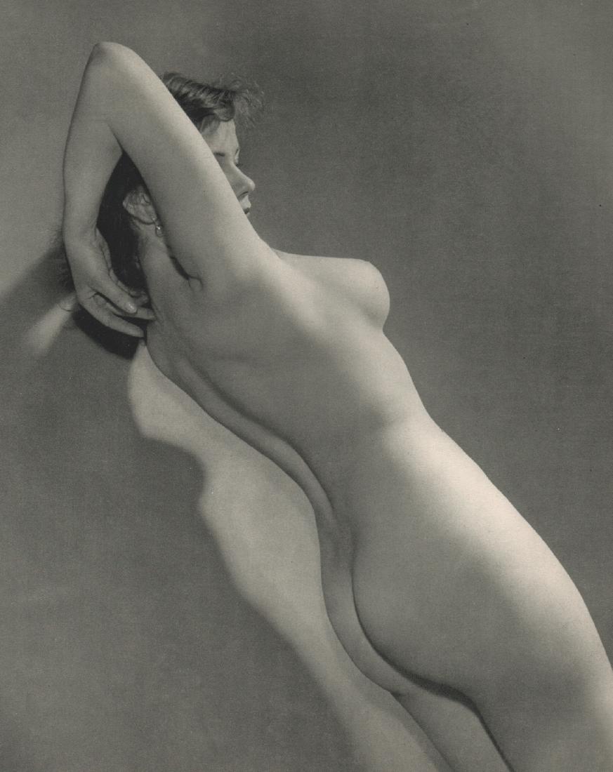 ANDRE STEINER - Nude: Artist: ANDRE STEINER Print Title: Nude Medium: Sheet-Fed Gravure Printing Date: 1952 Printed in France Image Size: 9 X 11.75 inches Andre Steiner (1901-1978) was a Hungarian Jew who came to Paris to 