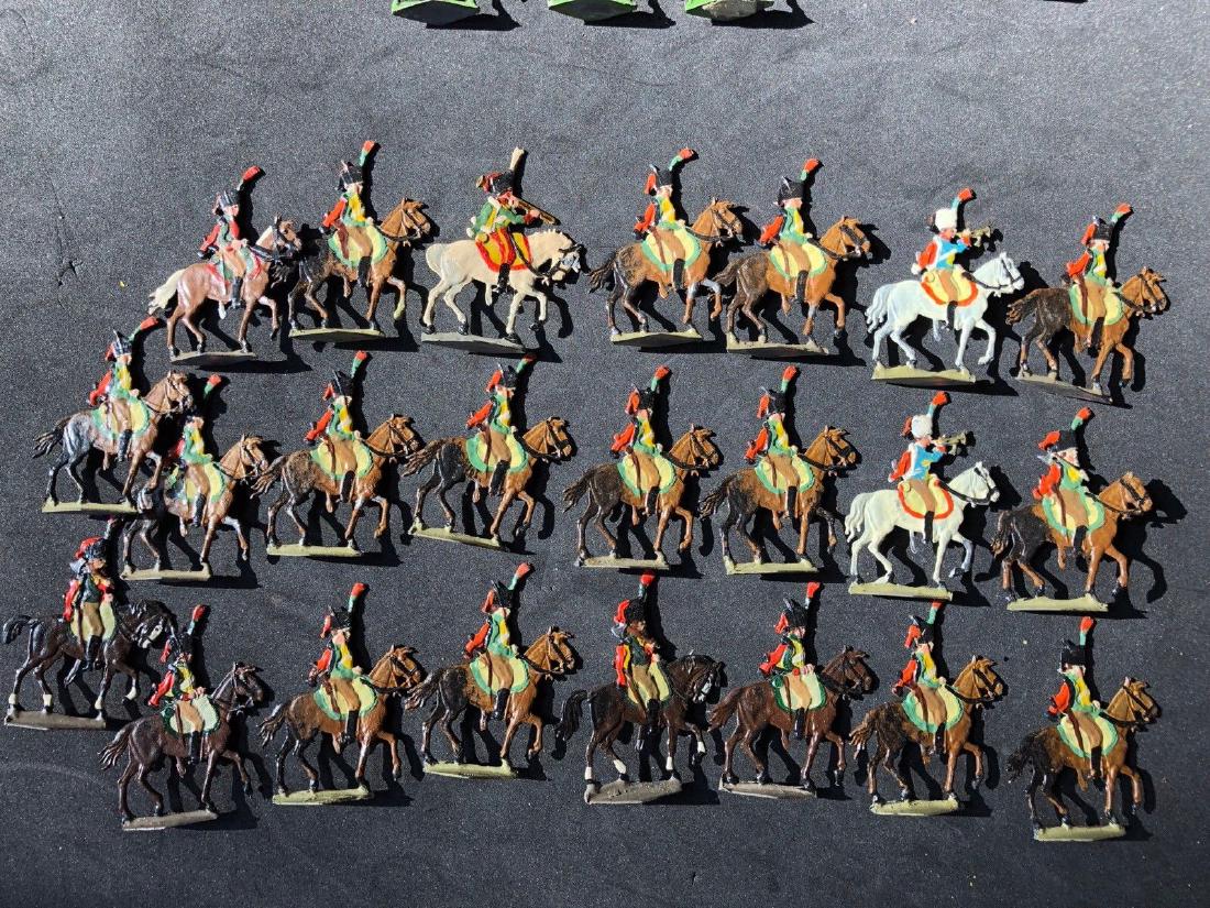 32 Figurines Étain Heinrichsen 1914 - Chasseurs Jaëger, Autriche, 1:60 (Occasion)