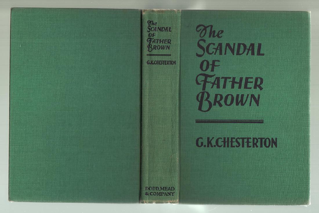 Scandal of Father Brown by G. K. Chesterton First Print (1 of 3)
