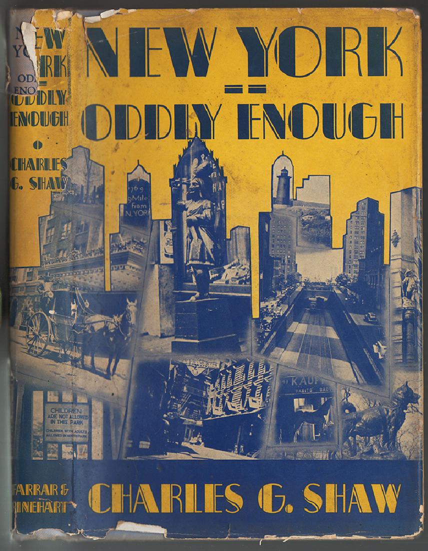 New York, Oddly Enough Scarce in dust jacket (1 of 5)
