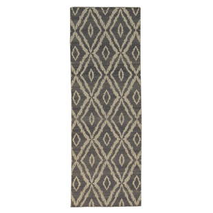 Runner Geometric Kilim Handmade Reversible Rug 2.8x7.9: Runner Geometric Kilim Handmade Flat Weave Reversible Oriental RugPrimary materials: WoolLatex: NoPile height: 0.25 InchesStyle: CasualPrimary color: GreySecondary colors: IvoryPattern: Oriental 2010