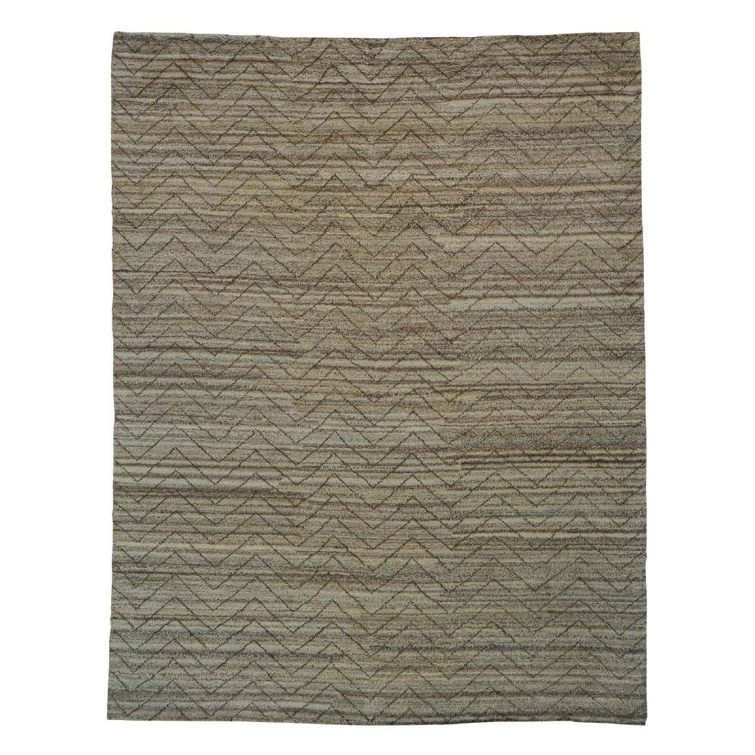 Wool Moroccan Berber Hand Knotted Rug 9.2x11.10 (1 of 5)