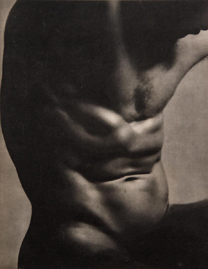 LAURA ALBIN GUILLOT - Nude Study: Artist: Laura Albin Guillot Title: Nude Study Medium: 1940s Sheet Fed Gravure Dimensions: 9x11.75" Wax Tissue Heat Mount on 14x18" conservation board With COA Laure Albin-Guillot was a French photogra