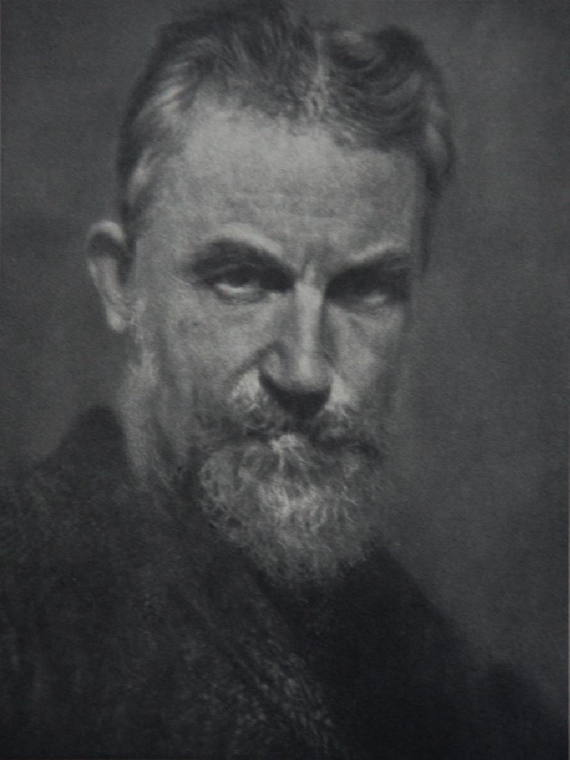 ALVIN LANGDON COBURN - George Bernard Shaw, 1904: Artist: Alvin Langdon Coburn Title: George Bernard Shaw, 1904 Medium: 1966 Sheet Fed Gravure Dimensions: 6x8" Wax Tissue Heat Mount on 11x14" conservation board With COA Alvin Langdon Coburn was an ea