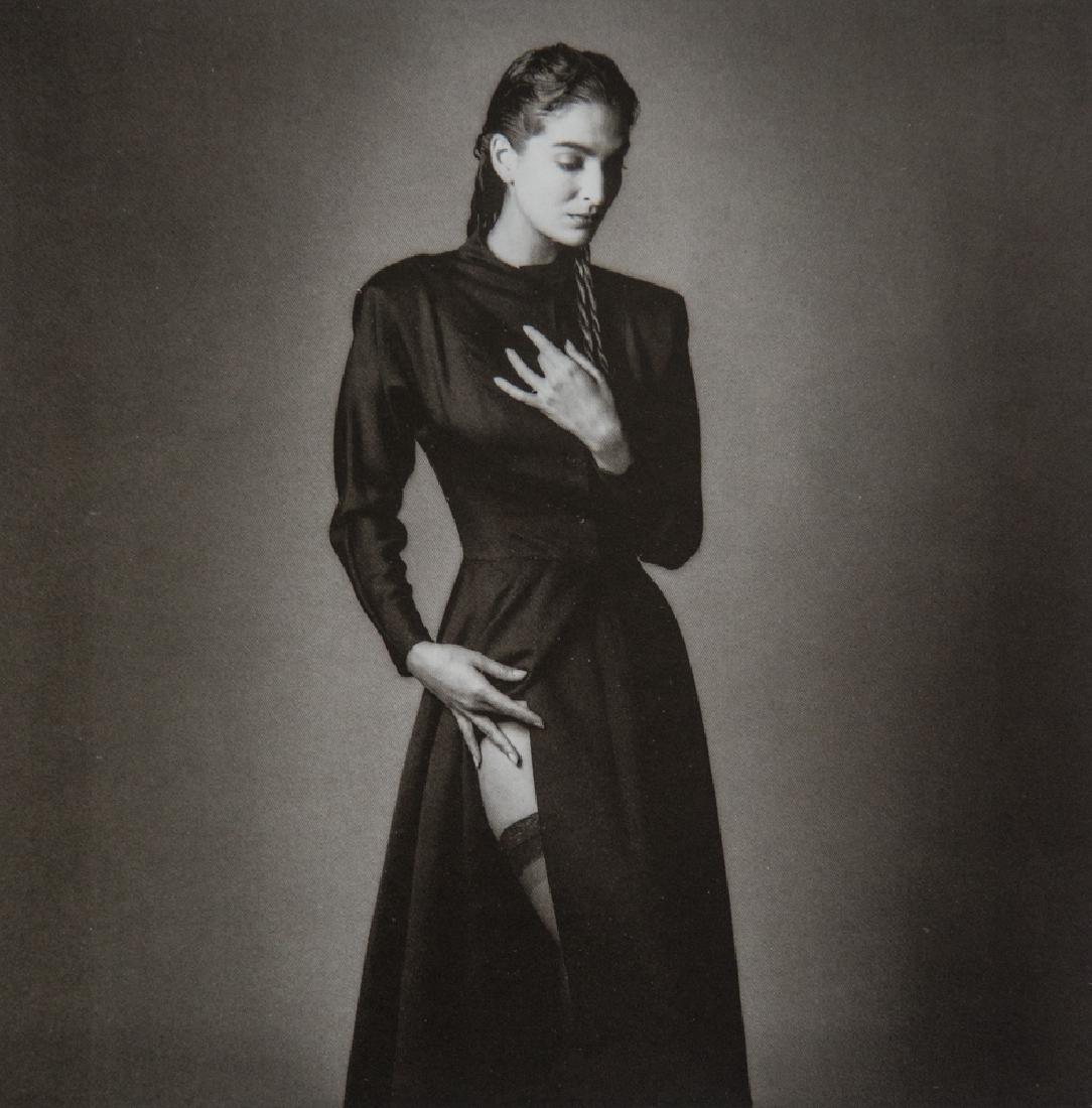 JEANLOUP SIEFF - Fashion 1987: Artist: Jeanloup Sieff Title: Fashion 1987 Medium: 1992 Photo Litho Dimensions: 7x7" Wax Tissue Heat Mount on 11x14" conservation board With COA Jeanloup Sieff (1933-2000) was a French photographer bo