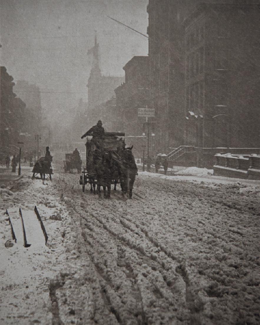 ALFRED STIEGLITZ - Winter, Fifth Ave. 1893 (1 of 1)