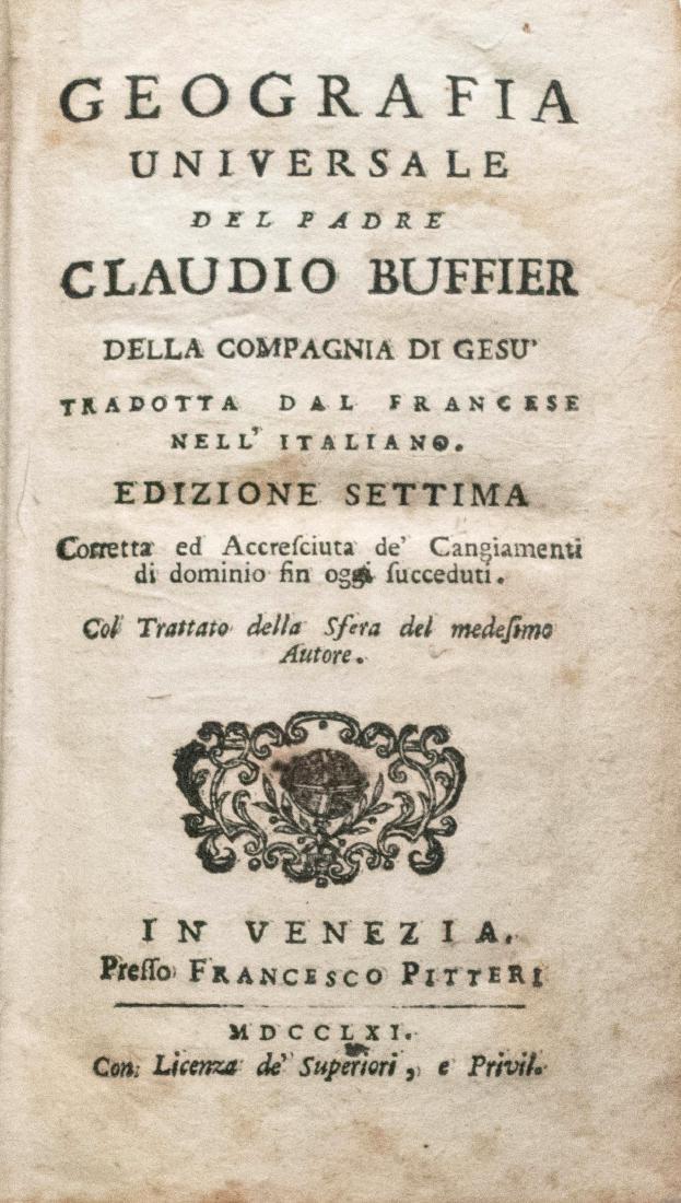 Antique Buffier Map Atlas of the World, 1761 (1 of 6)