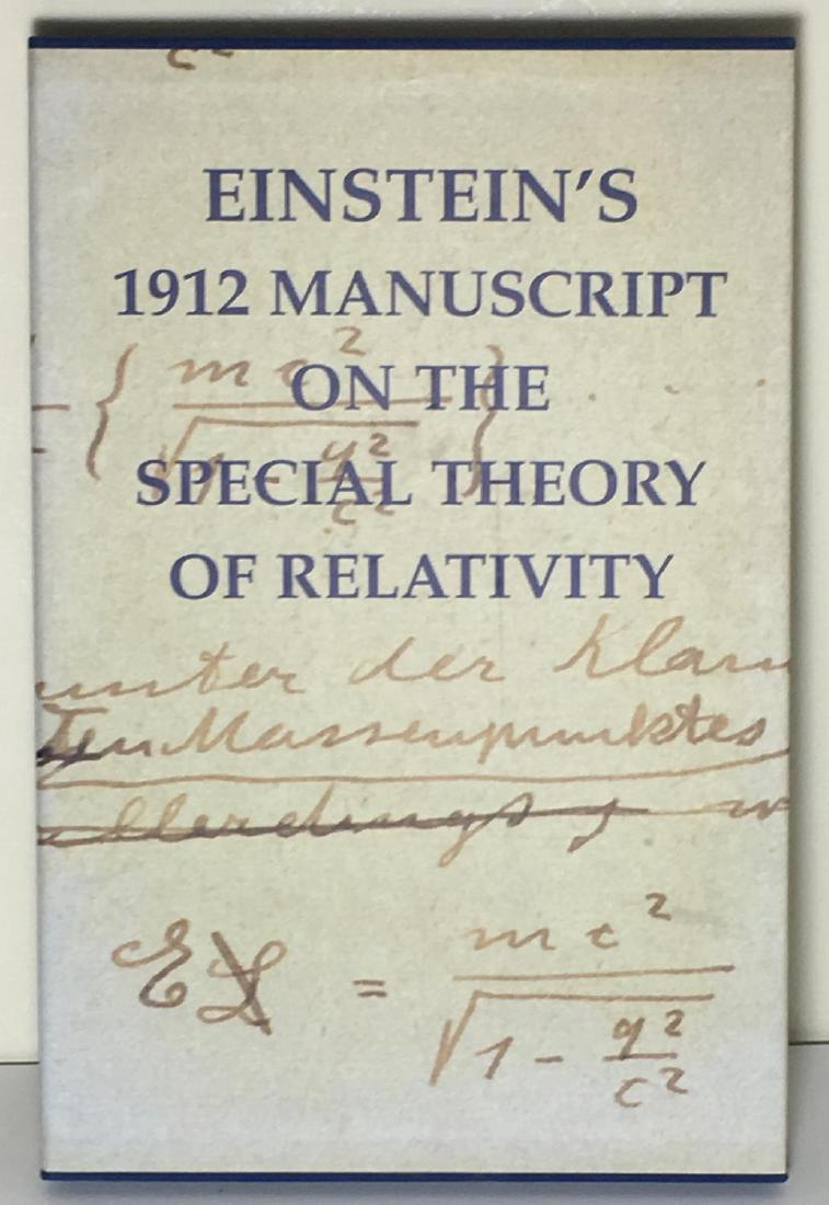Einstein's 1912 Manuscript Special Theory of Relativity (1 of 5)