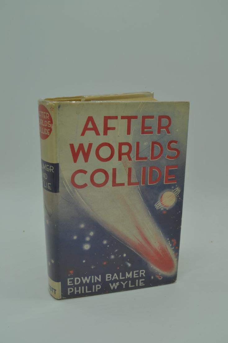 After Worlds Collide Balmer, Edwin and Wylie, Philip: After Worlds Collide Balmer, Edwin and Wylie, Philip Philadelphia; Lippincott, 1934 First edition, first printing rare science fiction title. Please note that this lot has a confidential reserve. When