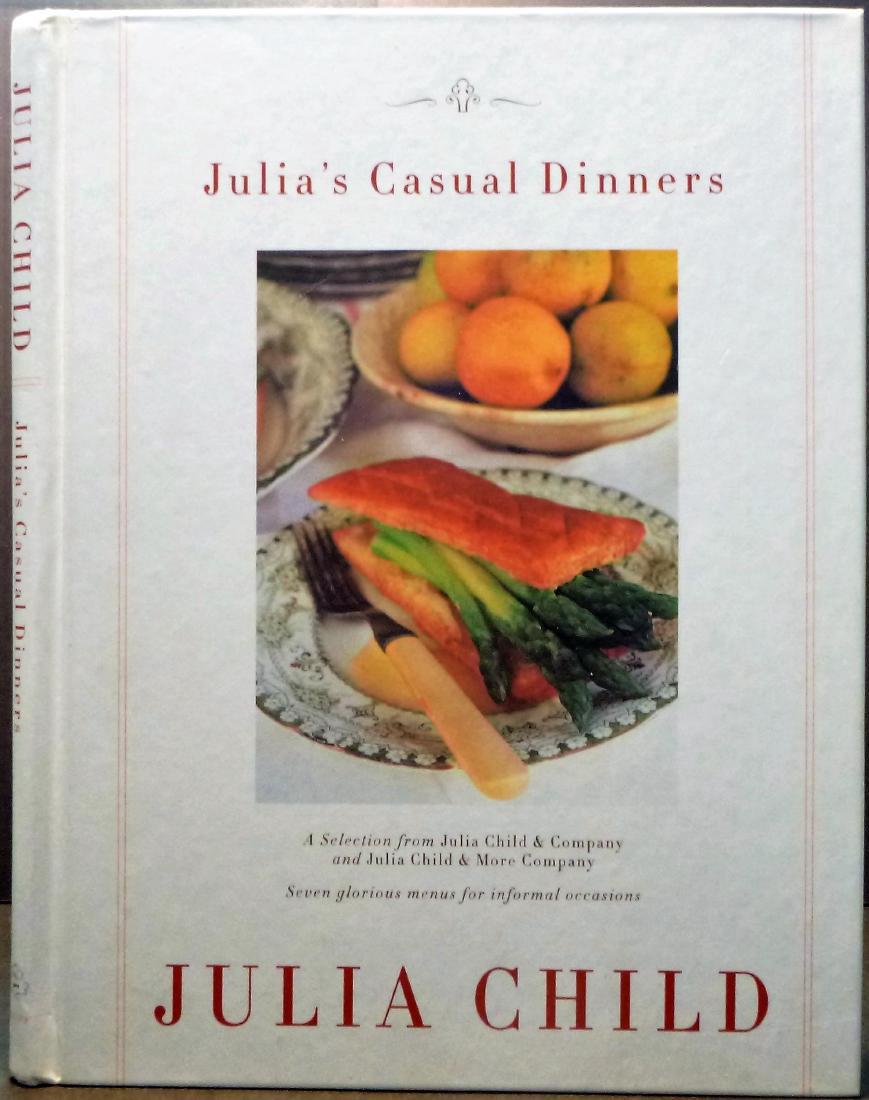 Julia's Casual Dinners- Signed Julia Child (1 of 10)