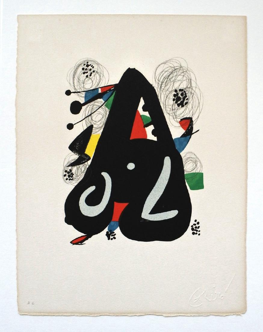 Joan Mirò La Mélodie Acide Lithograph (1 of 1)