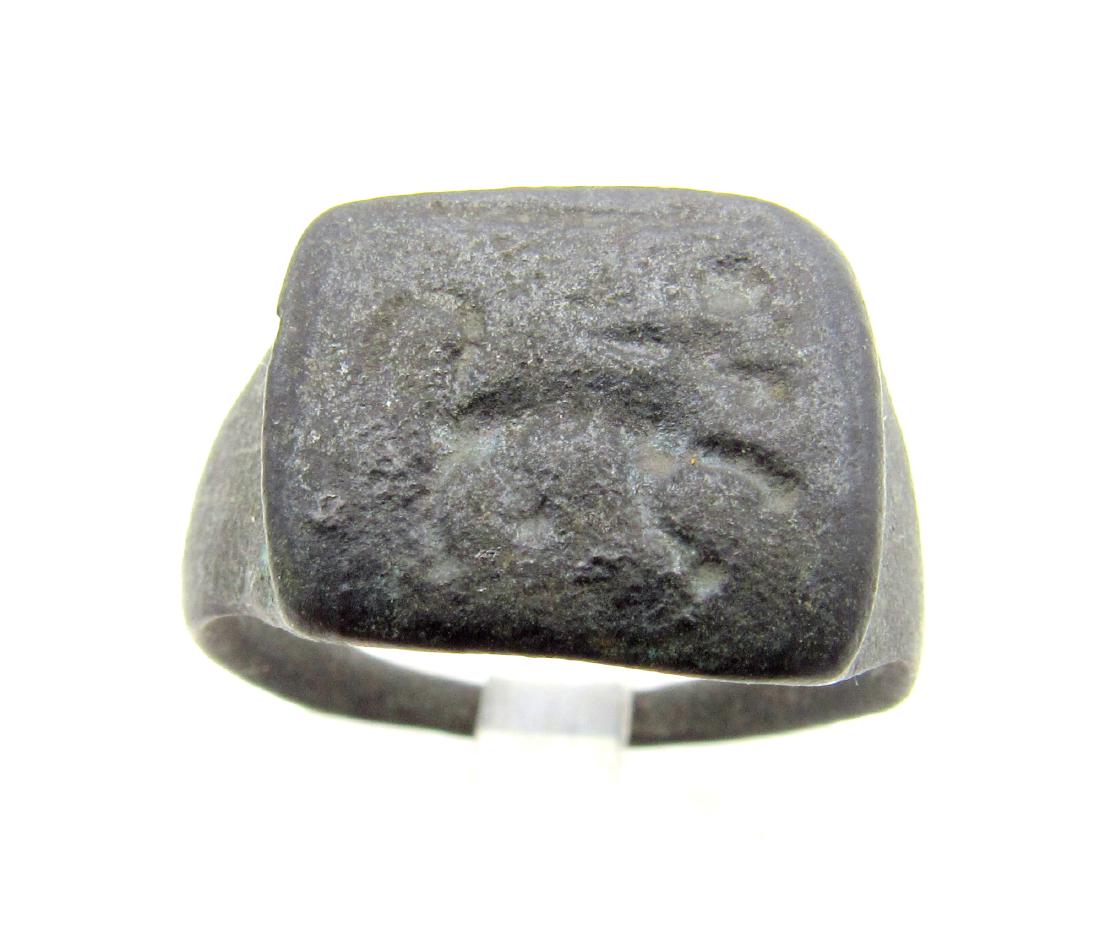 Ancient Roman Ring with Centaur on Bezel (1 of 4)