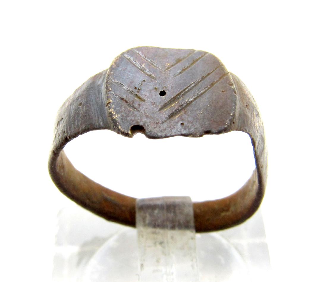 Medieval Viking Decorated Ring (1 of 3)