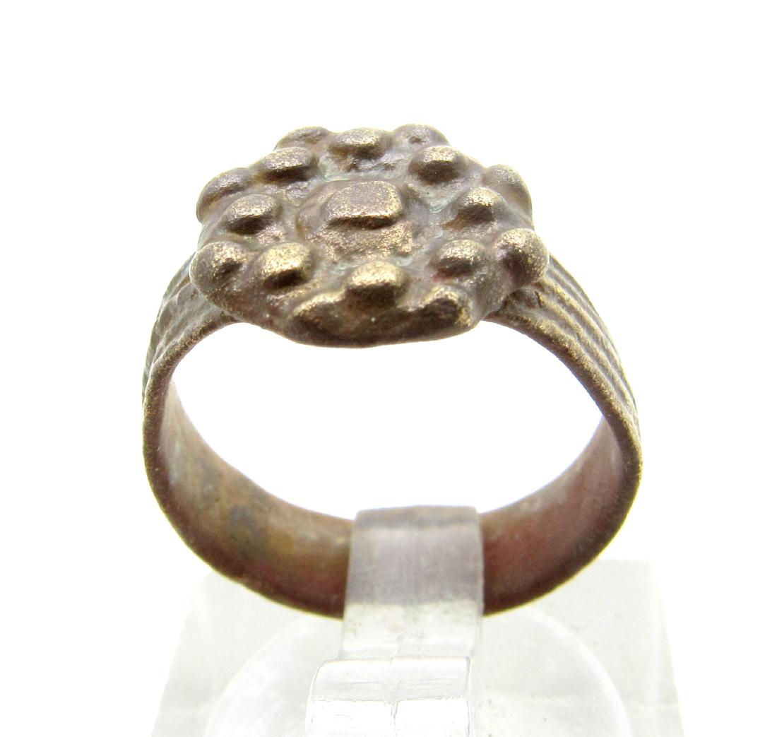 Late Medieval Tudor Ring with Crown Bezel (1 of 3)