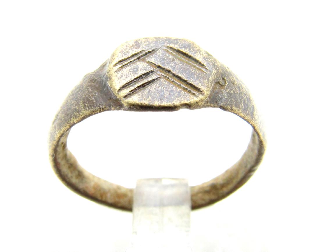 Medieval Viking Decorated Ring (1 of 3)