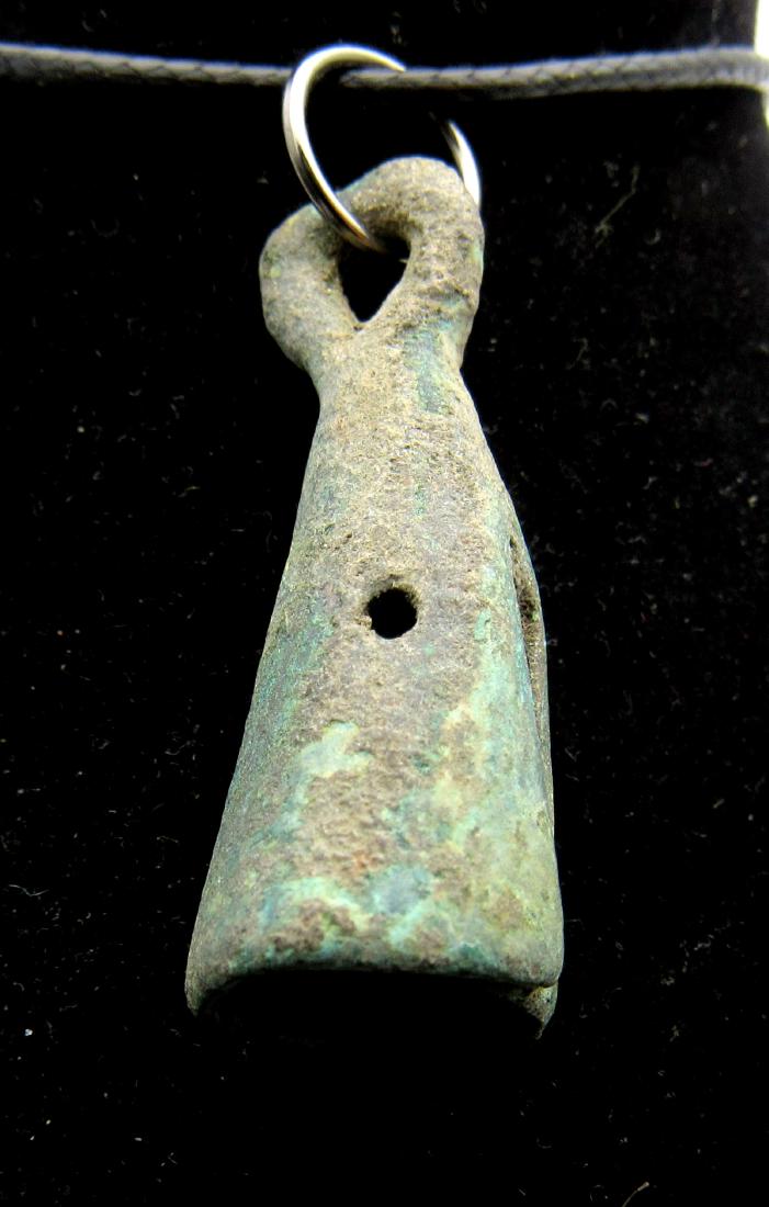 Ancient Bronze Age Bell Pendant (1 of 3)