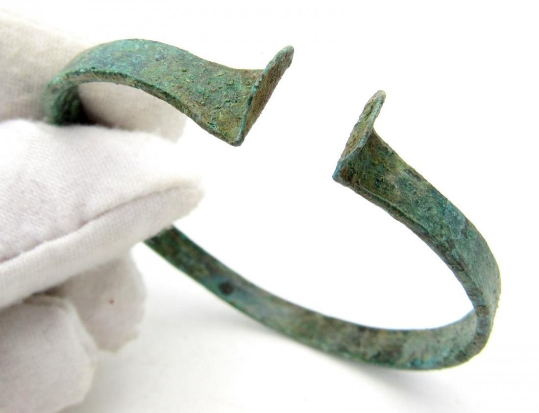 Medieval Viking Bronze Bracelet (1 of 3)