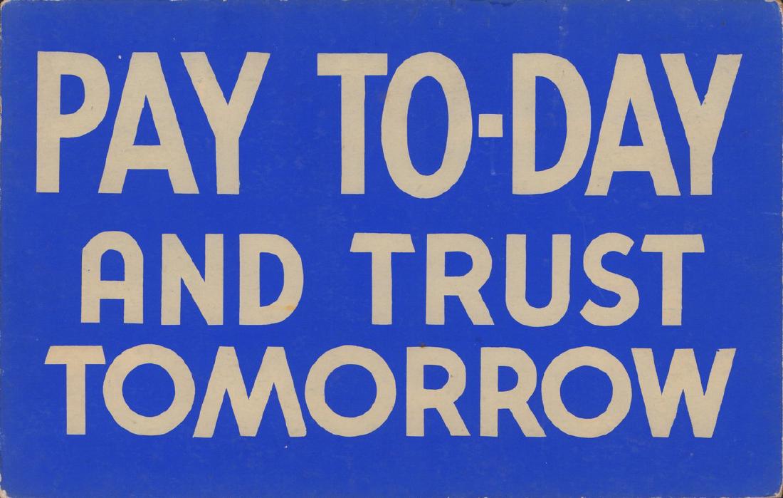 Pay To-Day Card (1 of 1)