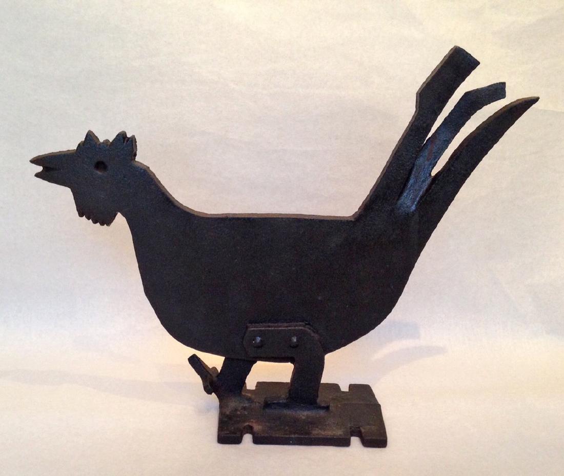 Chicken Iron Boot Scraper (1 of 6)