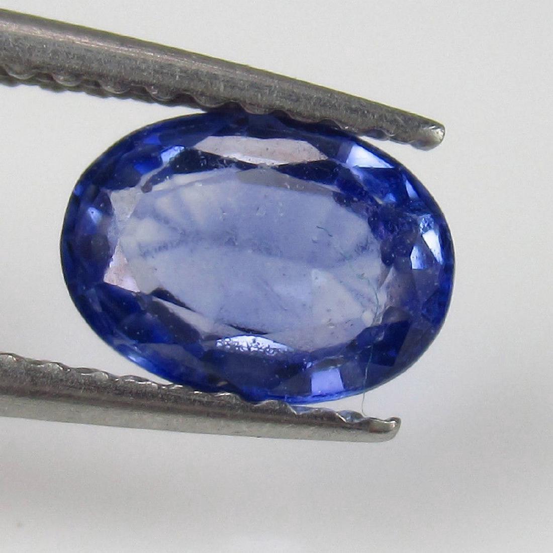 0.93 Carat Natural Loose Blue Sapphire Oval (1 of 2)