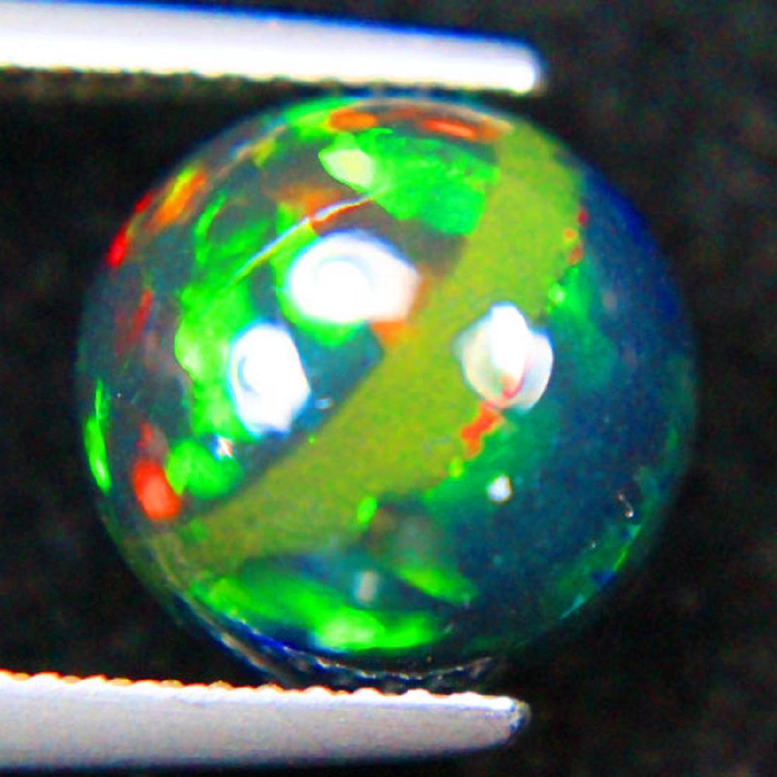 3.15 Carat Loose Natural Ethiopian Black Opal Round (1 of 2)