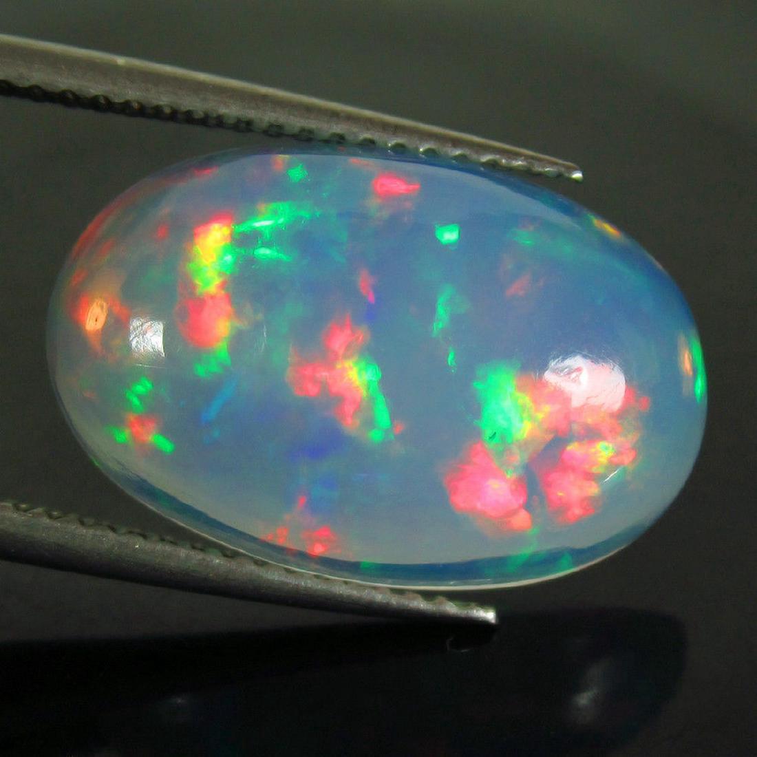 5.49 Carat Ethiopian Loose Welo White Opal (1 of 3)