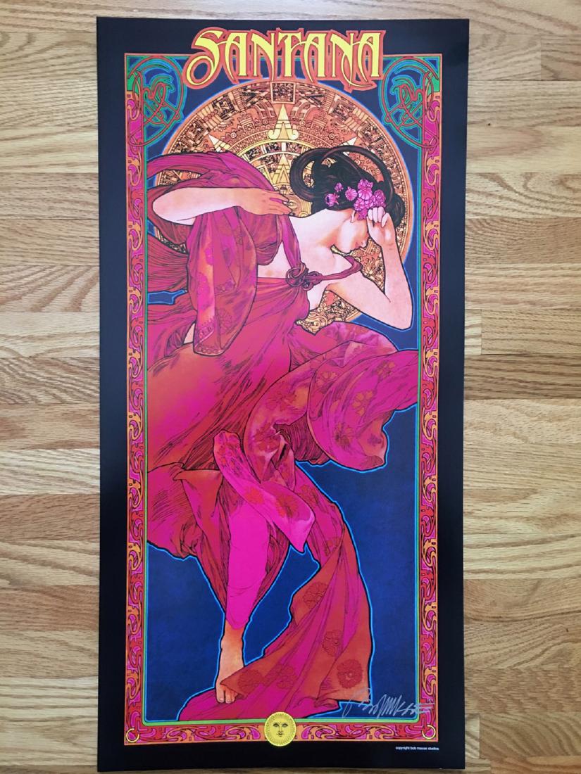 BOB MASSE - SANTANA - SIGNED (1 of 1)