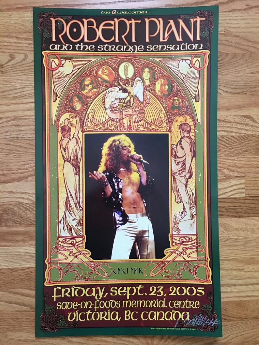 BOB MASSE - ROBERT PLANT - SIGNED (1 of 1)