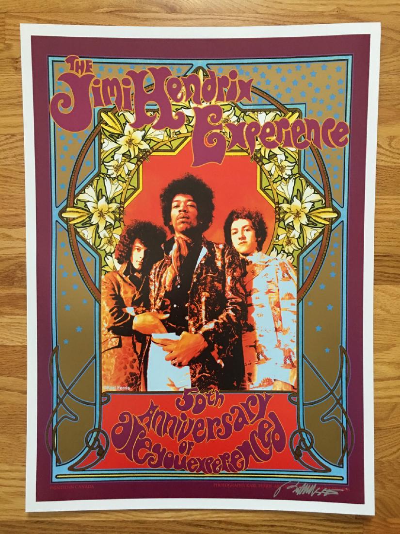 BOB MASSE - HENDRIX EXPERIENCE 50 - SIGNED (1 of 1)