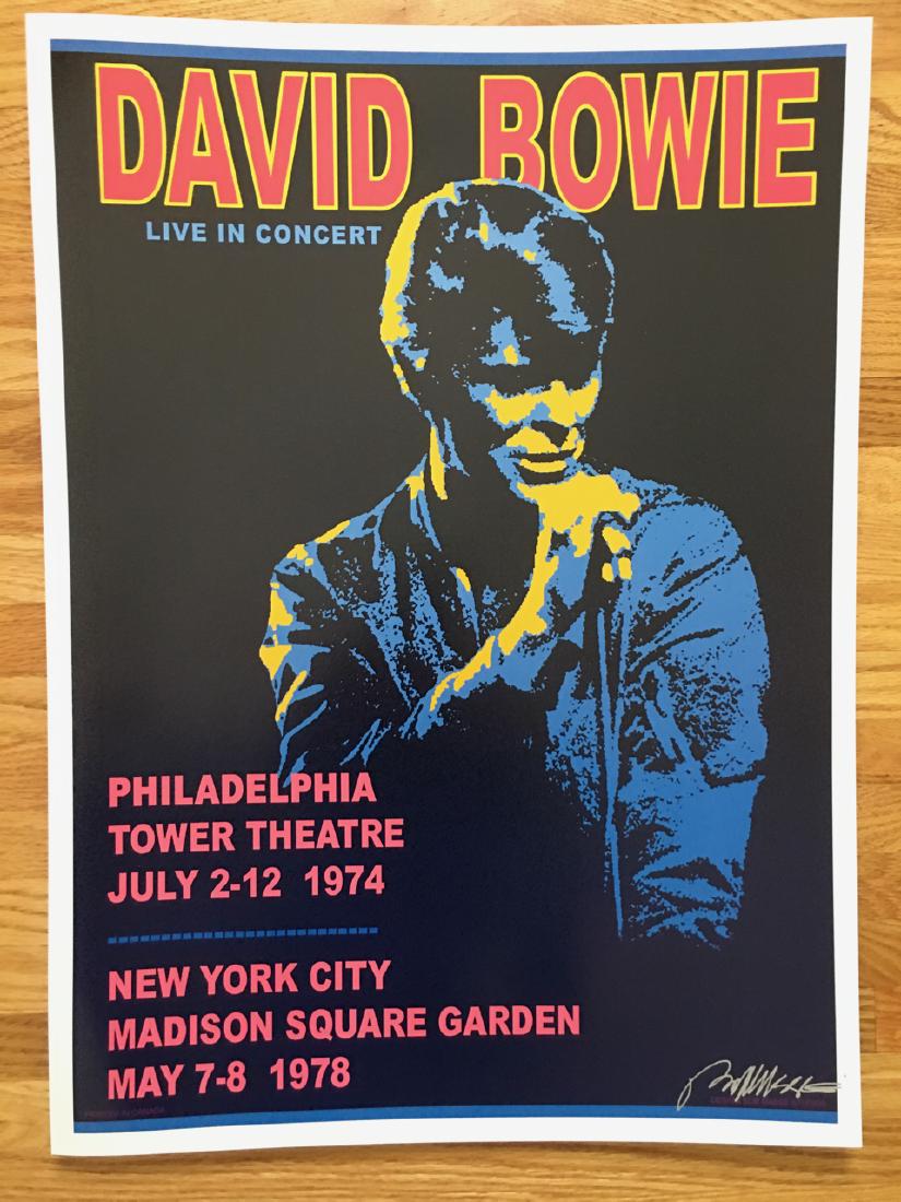 BOB MASSE - DAVID BOWIE - SIGNED (1 of 1)