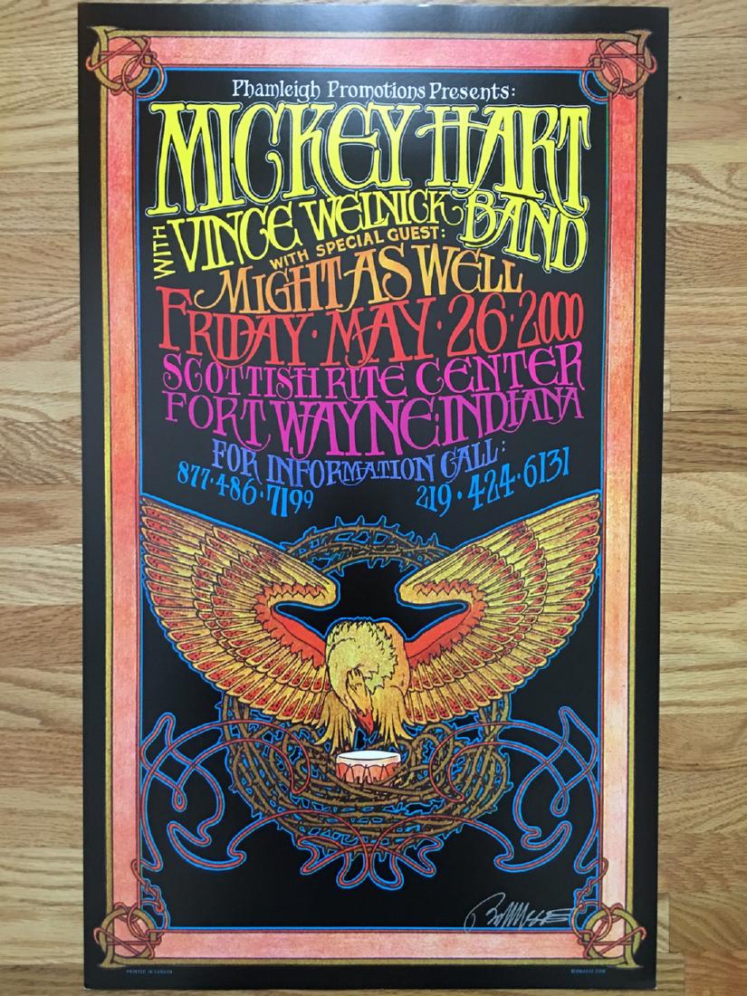 BOB MASSE - MICKEY HART - SIGNED (1 of 1)