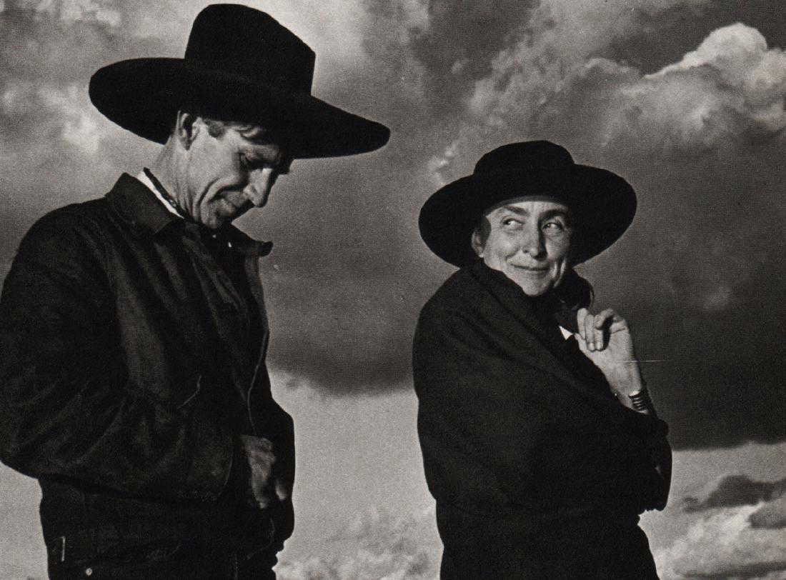 ANSEL ADAMS O'Keeffe & Orville Cox