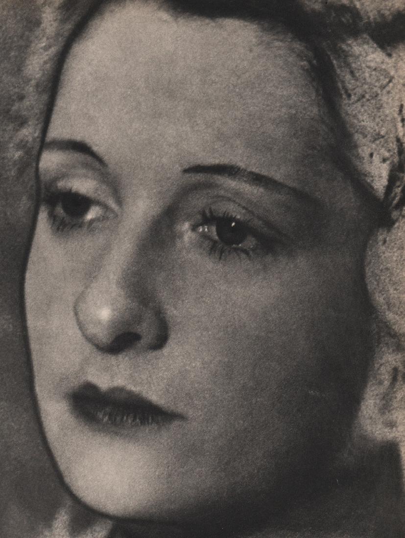 MAN RAY - Portrait: Artist: MAN RAY Print Title: Portrait Medium: Sheet-fed Gravure Printing Date: 1934 Printed in France Image size approx. 6.5 x 8.5 inches Man Ray, original name Emmanuel Radnitzky, was born on August