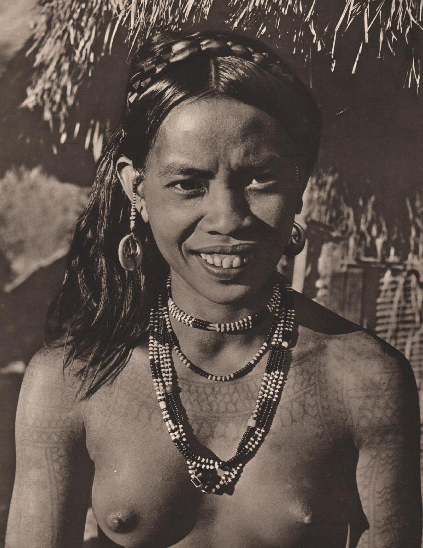 EDUARDO MASFERRE - Kalinga Girl: Artist: EDUARDO MASFERRE Print Title: Kalinga Girl Medium: Sheet-fed Gravure Printing Date: 1955 Printed in Great Britain Image Size: 9.5 x 11.5 inches Eduardo Masferre (1909-1995) was a Filipino-Cata